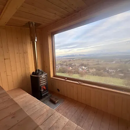 Lüks kamp alanı Jurta I Sauna Z Widokiem Na Tatry *